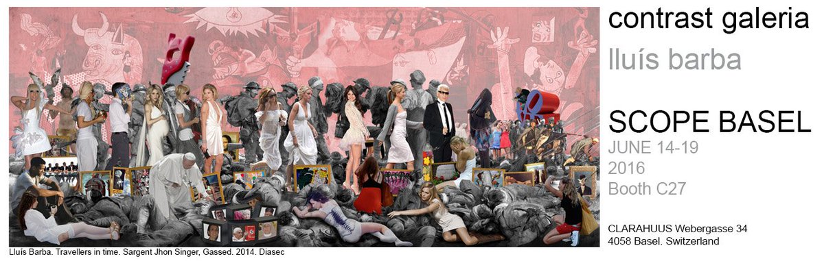 Scope Basel | 14 - 19 #June | #Basel <a href="/GaleriaContrast/">Galeria Contrast</a> #art #Switzerland #lifeisart #SCOPEBasel