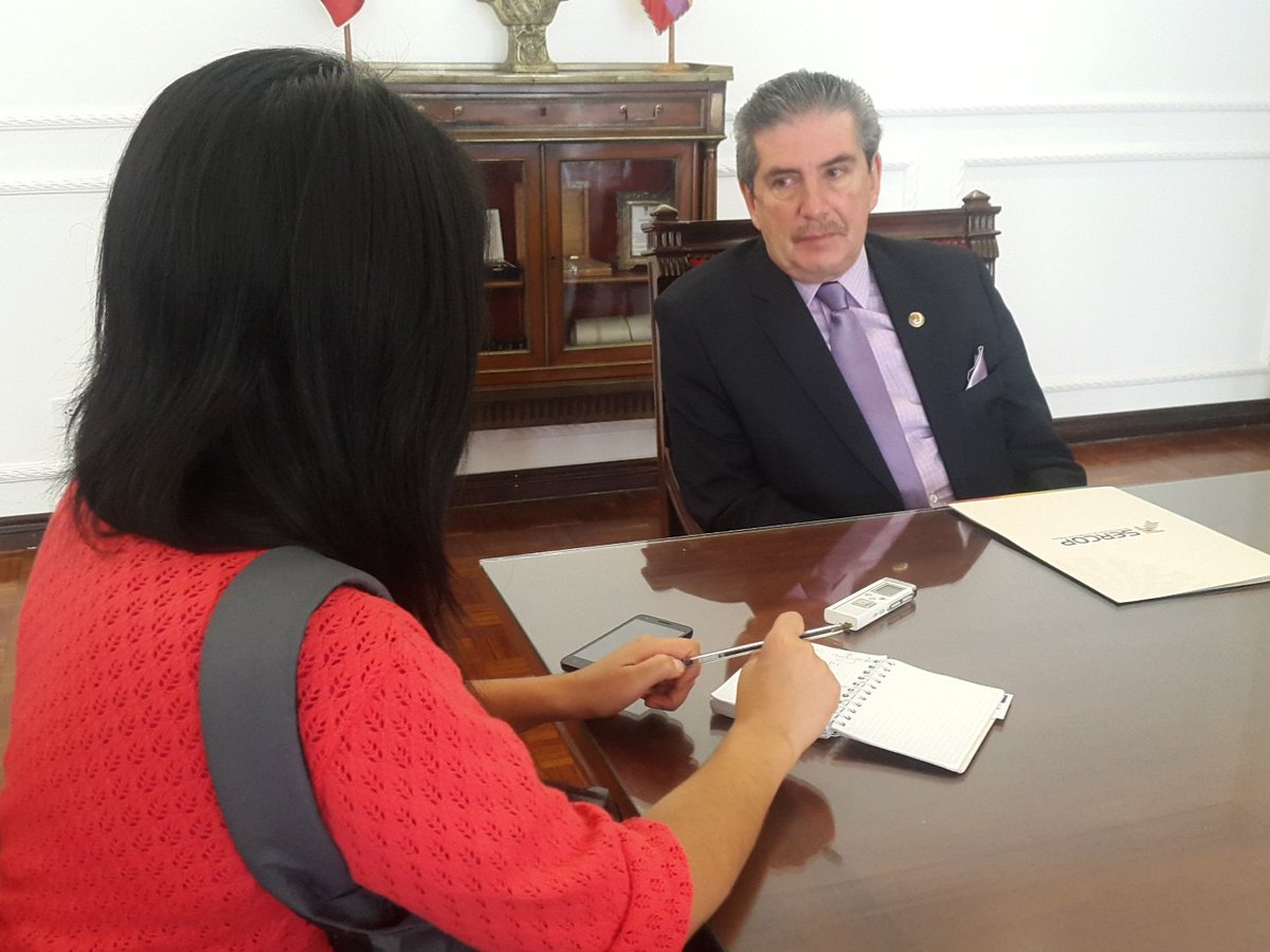 EPNEcuador's tweet photo. Rector habla para @elcomerciocom sobre los desafíos económicos y programas de autogestión de la universidad https://t.co/9wdJS12IwQ