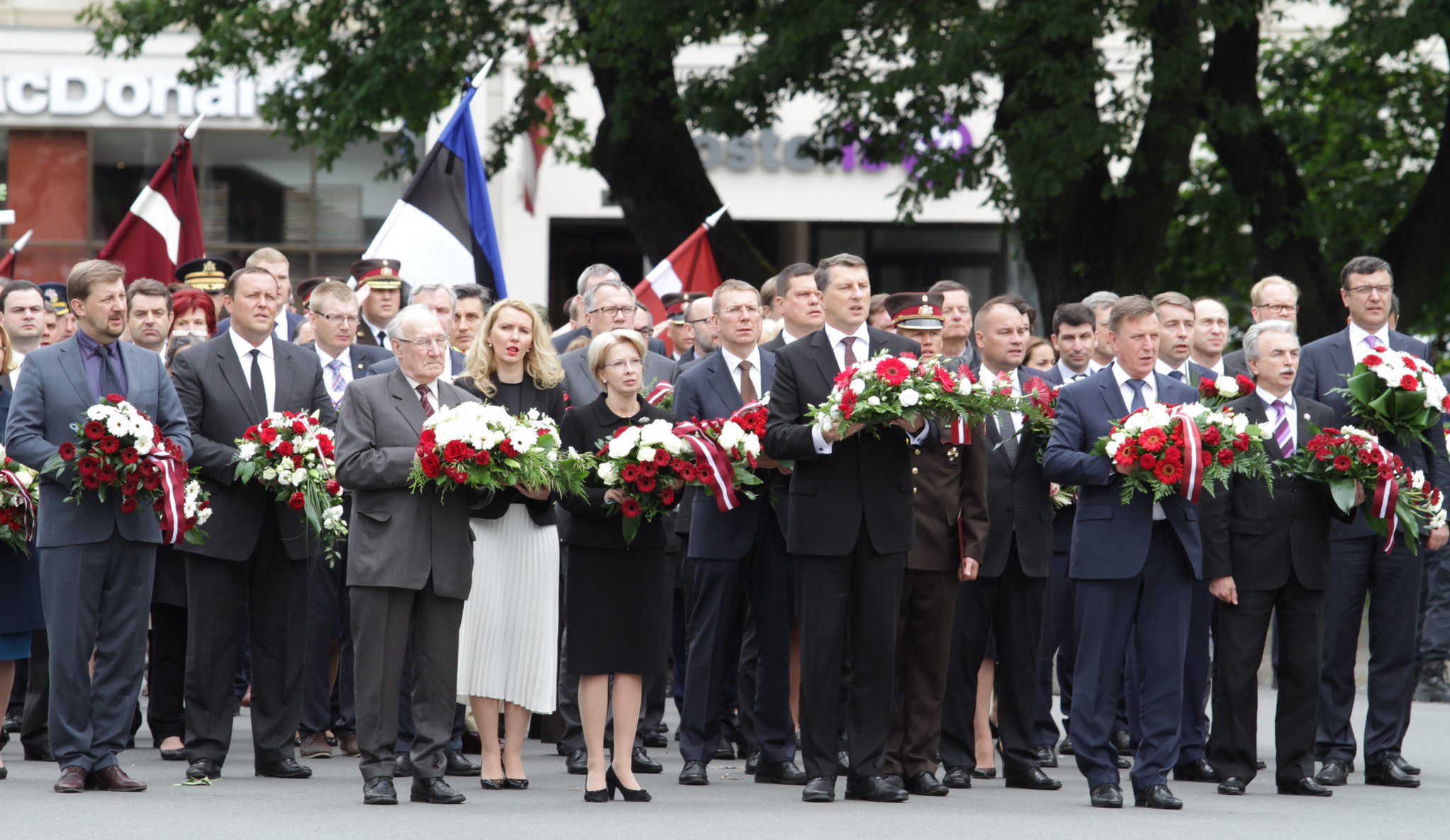 Latvian MFA on Twitter: "#Latvia's highest officials & dip.corps ...