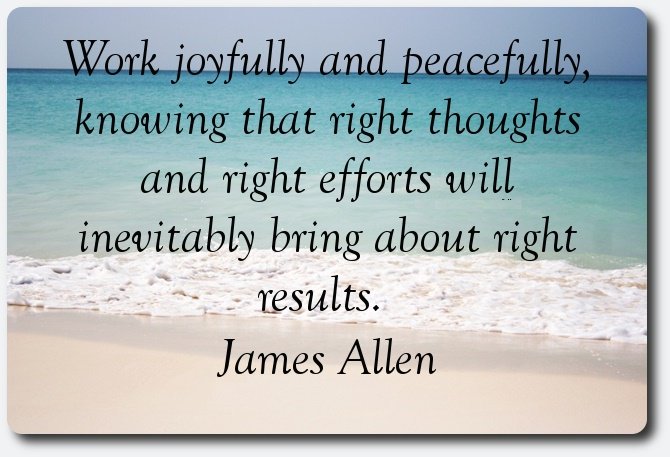 BarcodeCreator's tweet image. "Work #joyfully and peacefully, knowing that right #thoughts and right #efforts inevitably bring about right...