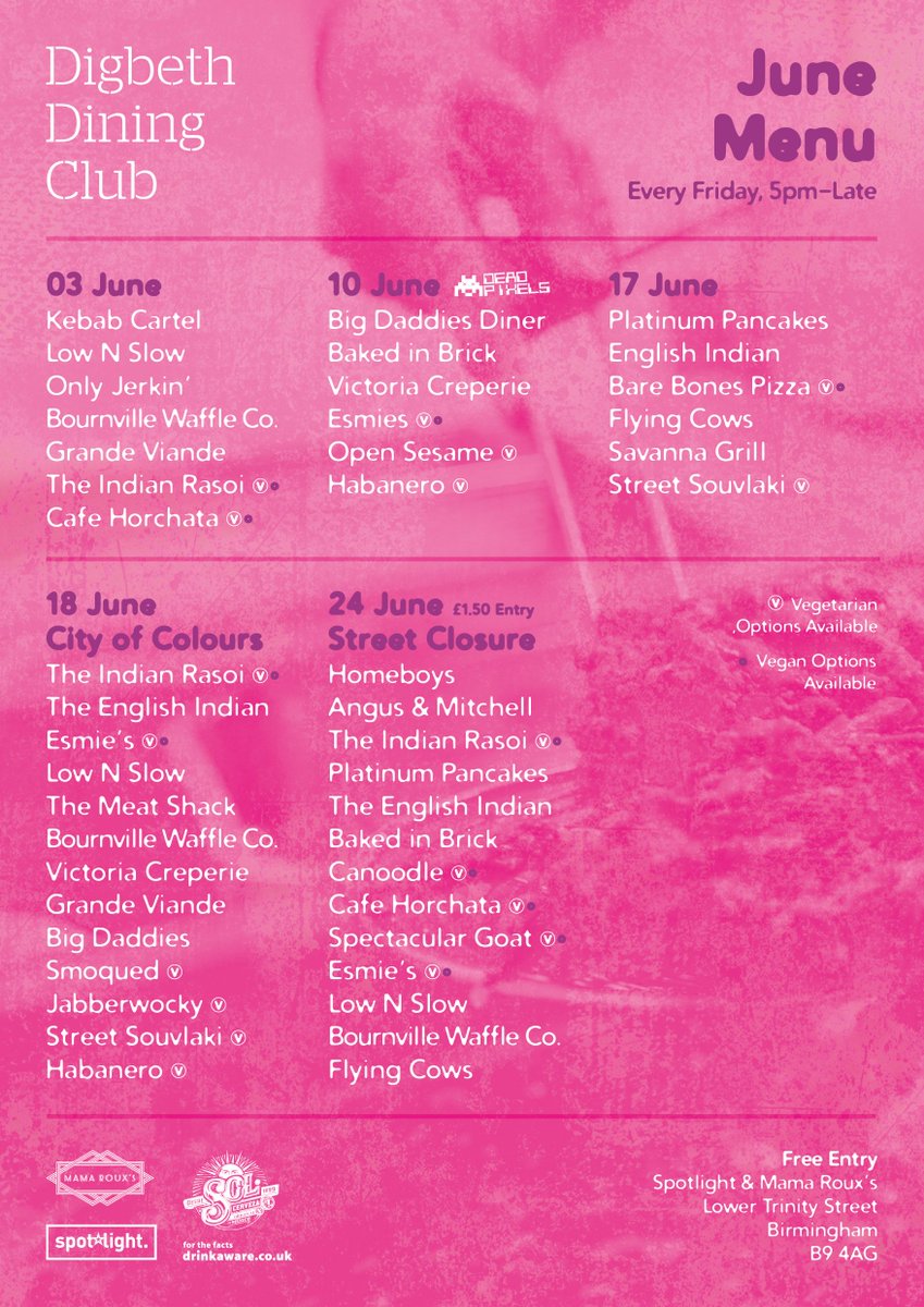 DigbethDiner's tweet photo. As its a 2 dayer in Digbeth its 2x twitter winners!

RT to enter!

Food and drink up for grabs Fri or Sat! https://t.co/Cw0jTgOOPQ