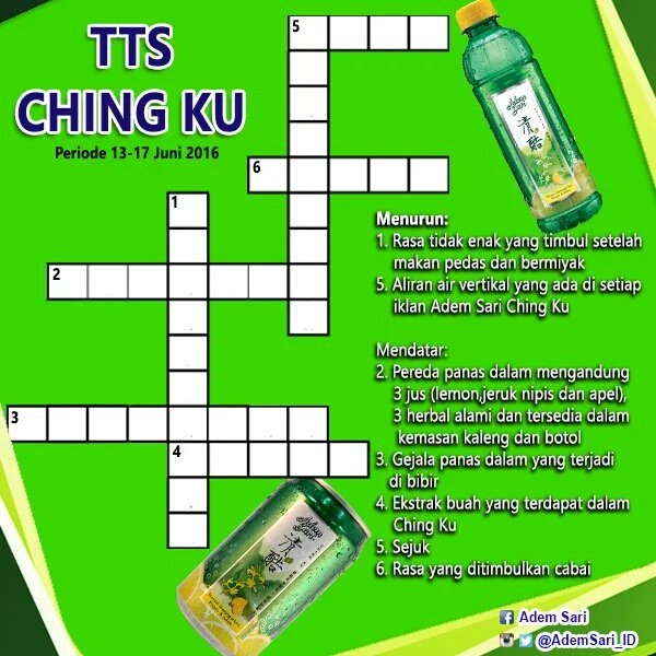 AdemSari_ID's tweet photo. Jgn lupa ikut #TTSChingKu & menangkan pulsanya! Syarat&Ketentuan: https://t.co/0A3Wlu92kW https://t.co/jCo5mi3yXq