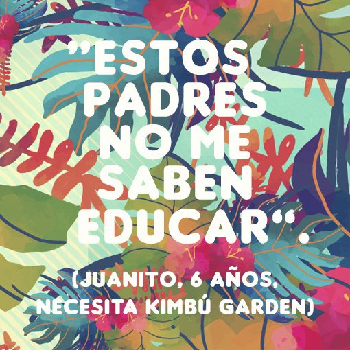 KimbuGarden's tweet photo. #Niños al borde de un ataque de nervios? En #KimbúGarden esto no pasaría.. no tienen tiempo para enfados! #Madrid https://t.co/g3YIKbx2LI