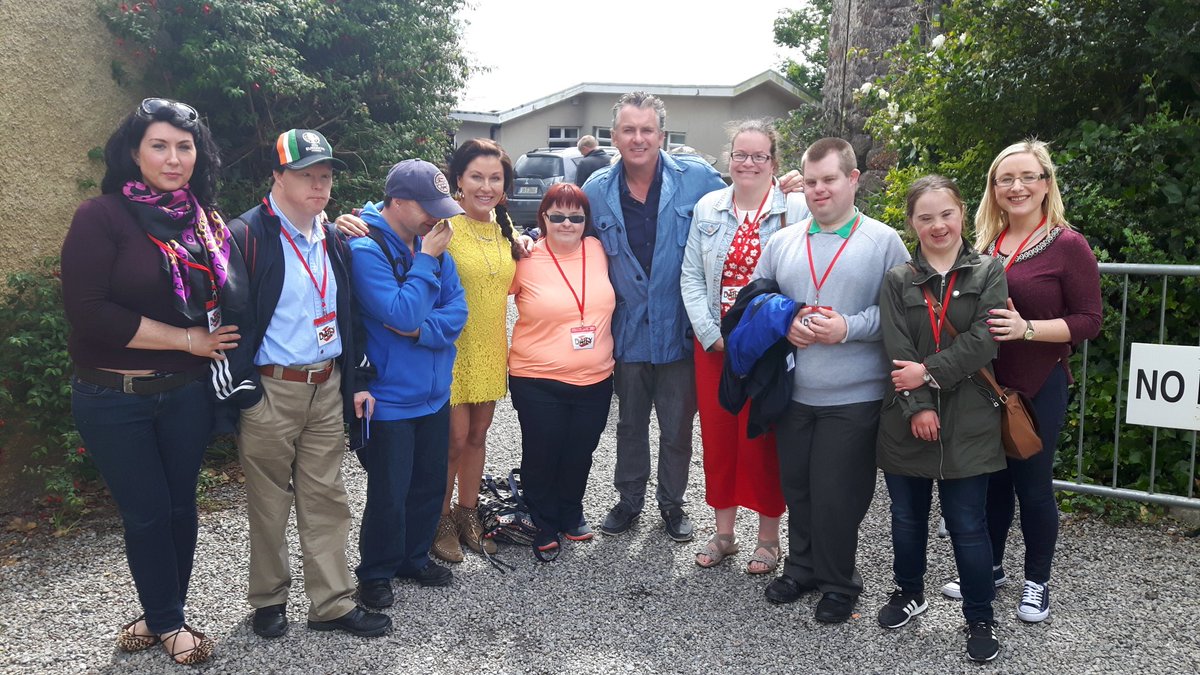 WaterfordLatchO's tweet photo. Thank you so much @realshanerichie @JessieWallaceUK @DownSyndromeIRL we made it to #redwater # dreams come true https://t.co/OSbLgwjCEL