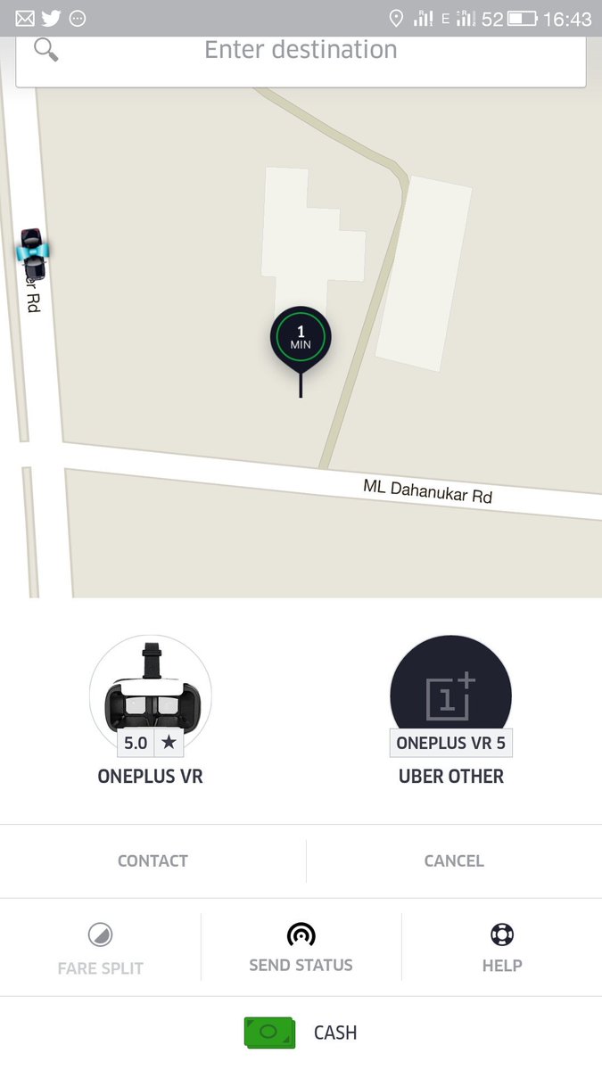 pranaynigotiya's tweet image. Just got lucky with @Uber_Mumbai for the @OnePlus_IN VR loop set. Thanks guys. #OnePlus3 #OnePlusLoopVR