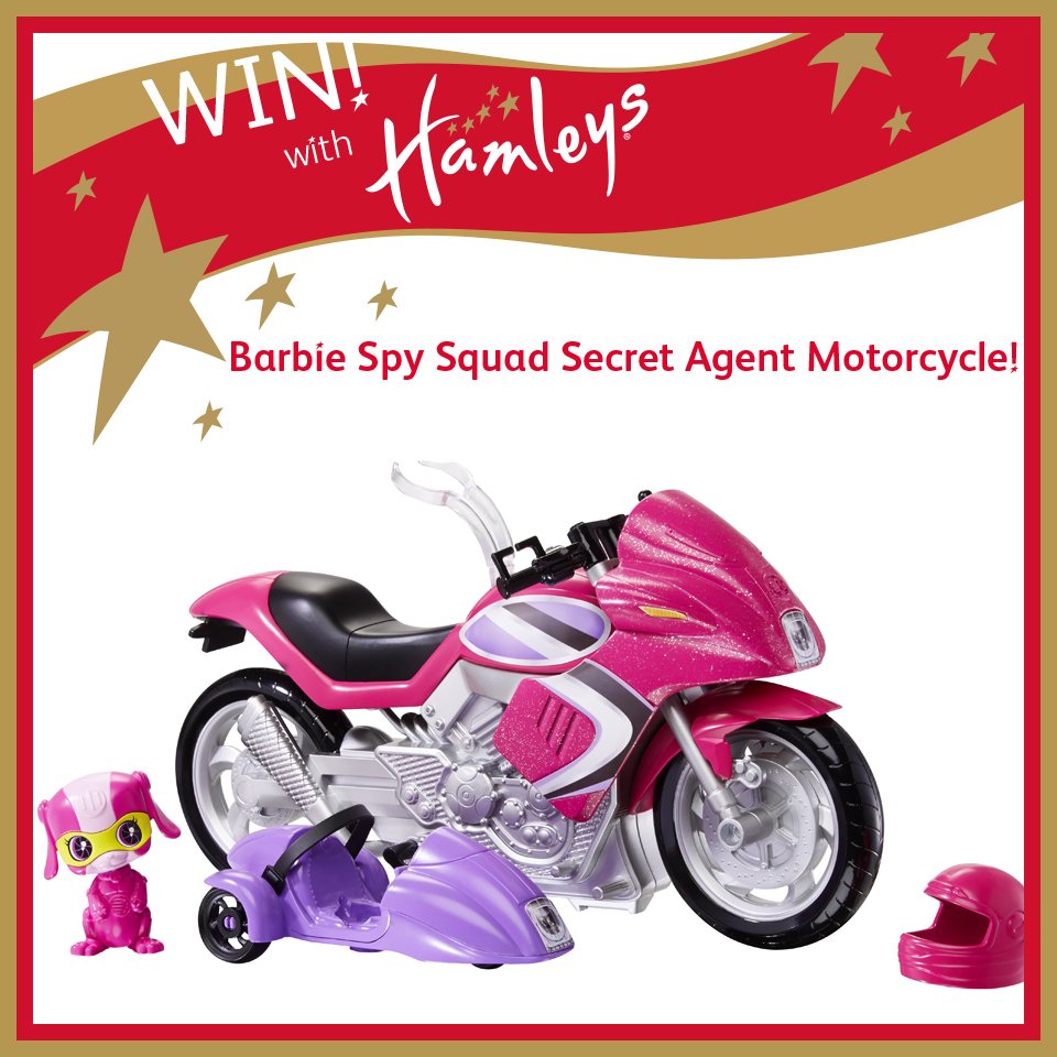 barbie spy squad motorcycle