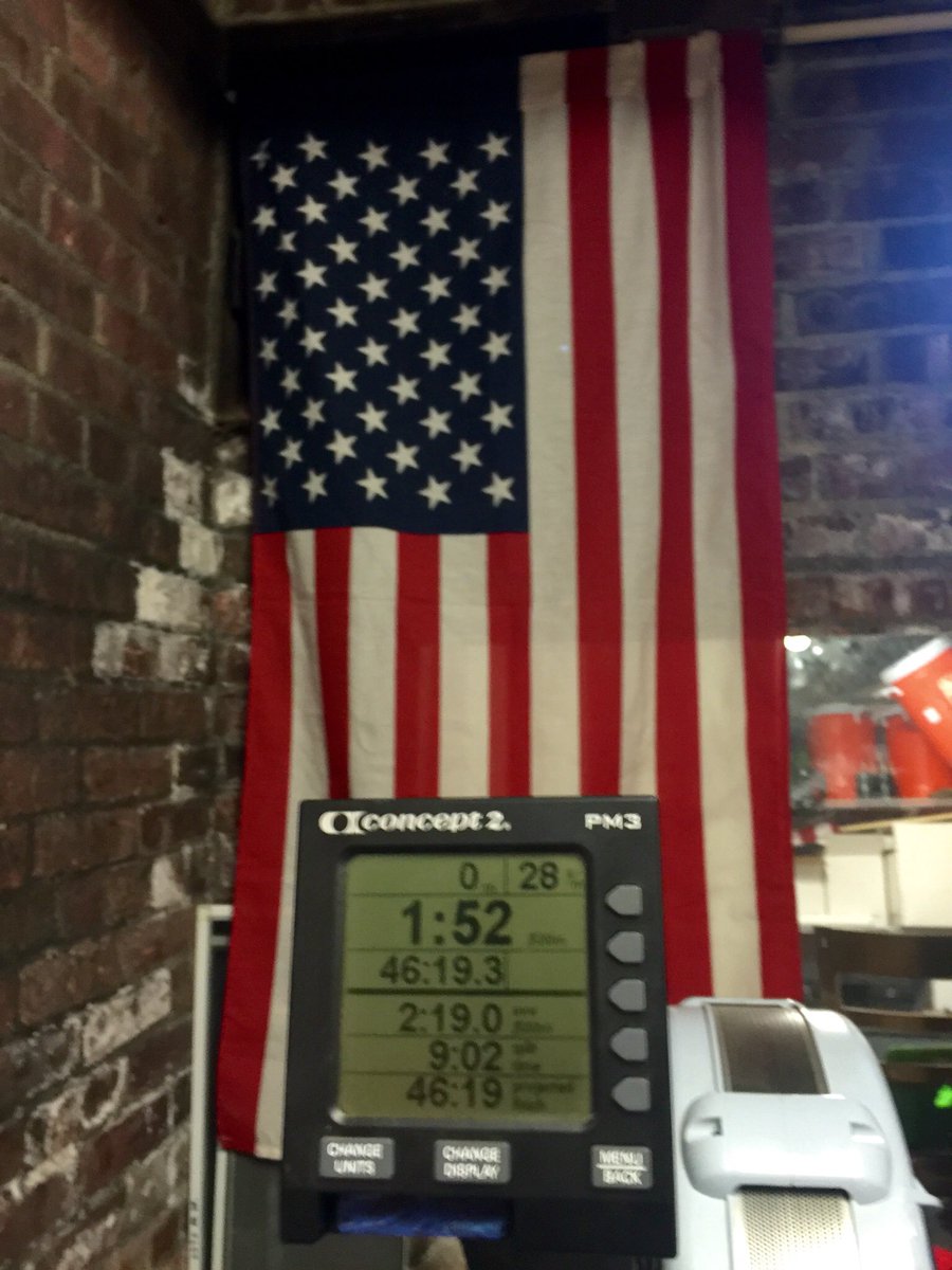 ceo2373's tweet image. #SecondCall 10k rowing listening to @TeamRWB podcast with @RauschB #Leadership #Service #FlagDay @GotYourSix