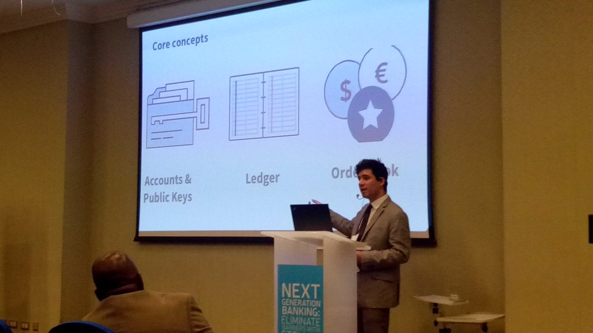 TechpointAfrica's tweet photo. Prof. David Mazieres introduces the @StellarOrg platform to bank executives at #ngbanking @deloitte https://t.co/zgKkF8zbJX