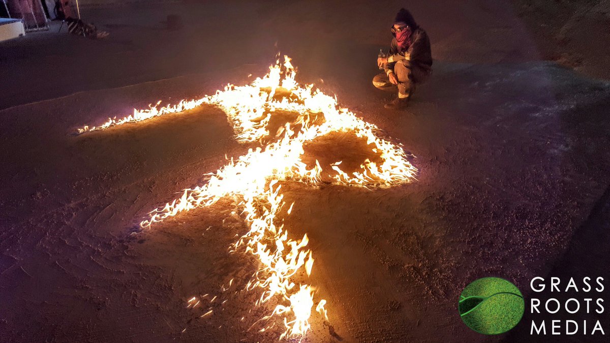 #RedRenegade is on fire!! #Literally