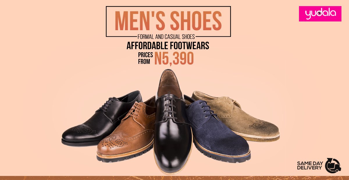 KongaPay's tweet image. Walk in Style With Our Choicest Selection of Men's Shoes! 
Shop Now: bit.ly/1WMp3G5
#Yudala #YuStyle
