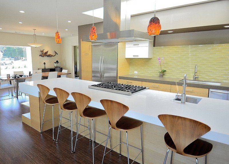 tilebazzar's tweet photo. Try different combination of colors and shades in the #interiors of the kitchen. #tiles #TileBazzar #contractors https://t.co/0VVpdXdBKj