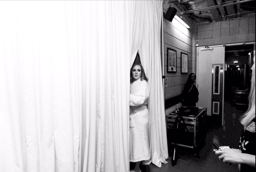 Reactions_Adele's tweet image. When you're really bad at playing hide and seek