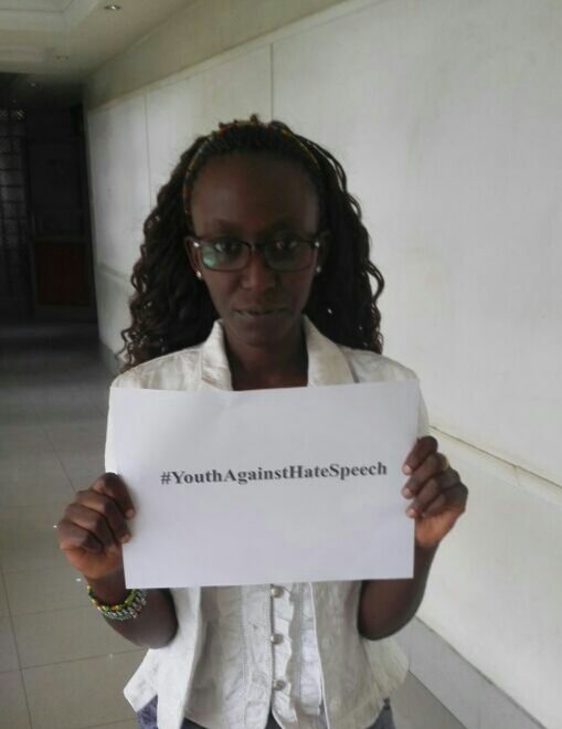 omondijulie's tweet photo. As a citizen of Kenya I take a stand against hate speech, we are all children of Kenya #YouthAgainstHateSpeech https://t.co/JxaJuoIzje