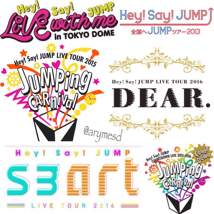 Hey Say Jump Live ロゴ