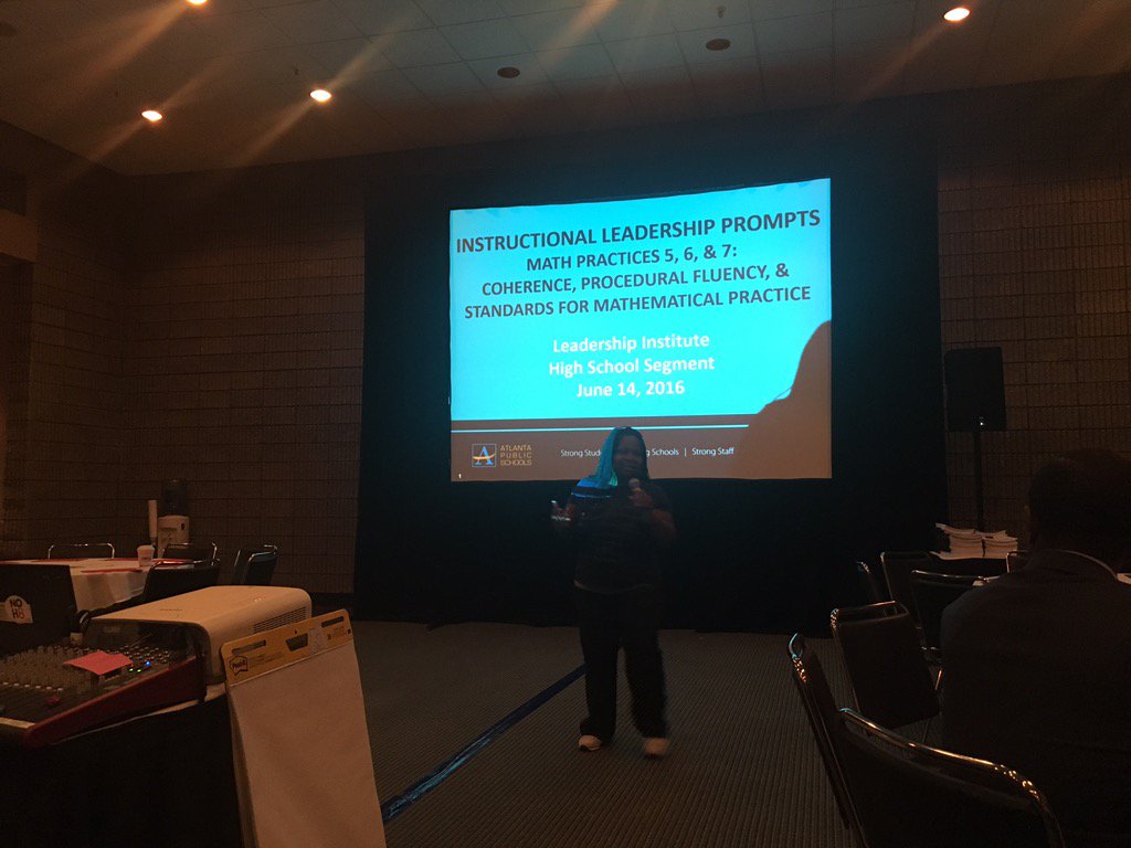 My new start as a part of the APS Family!!! Looking forward to a great session!!! Grow.Lead.Transform <a href="/apsupdate/">ATL Public Schools</a>