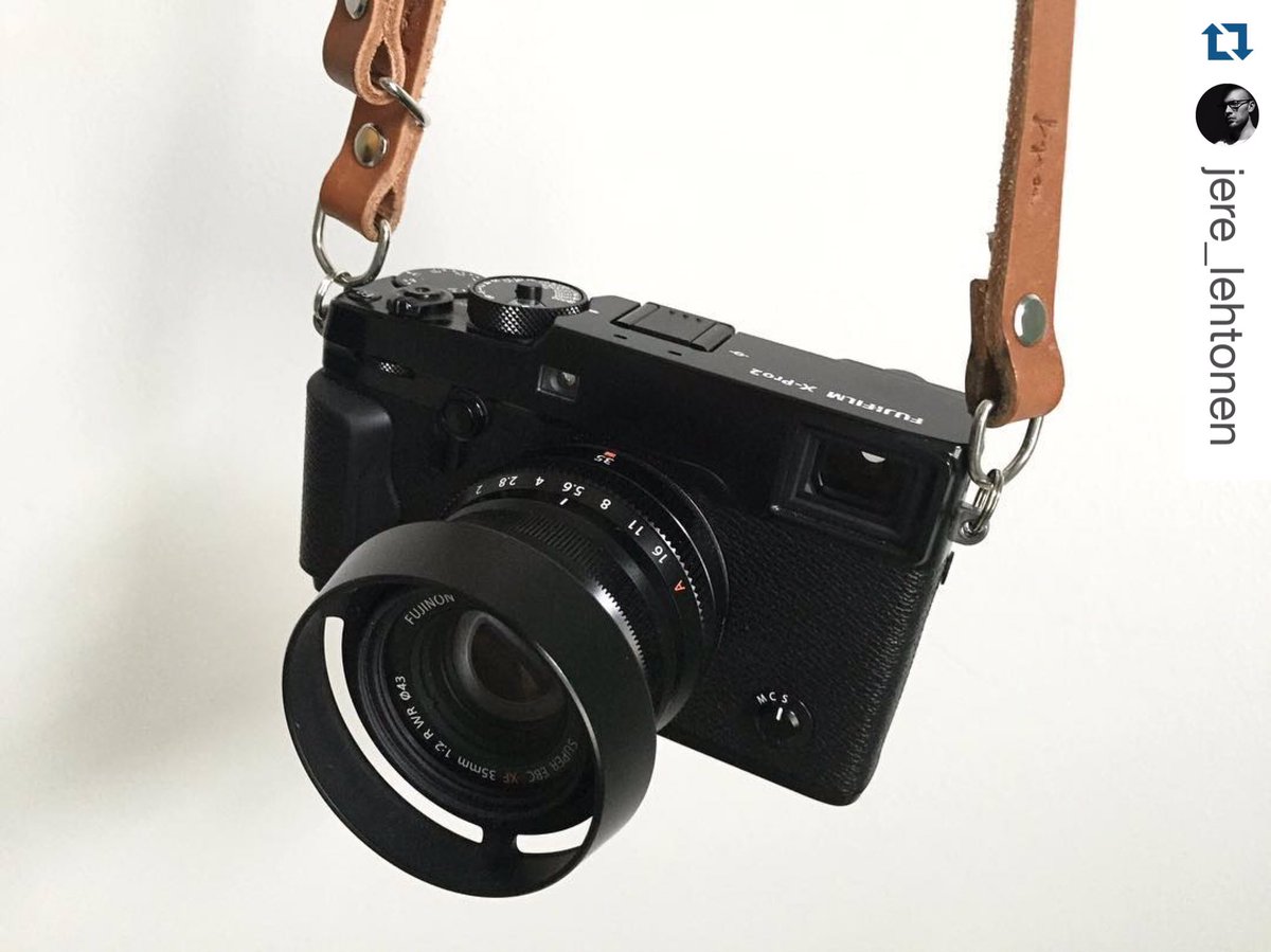 figosastrap's tweet photo. This picture is from Finland and shows Jere's #Figosa adjustable #camerastrap on his #Fujix-pro2 !#madeinitaly https://t.co/s0MPhXoIyI