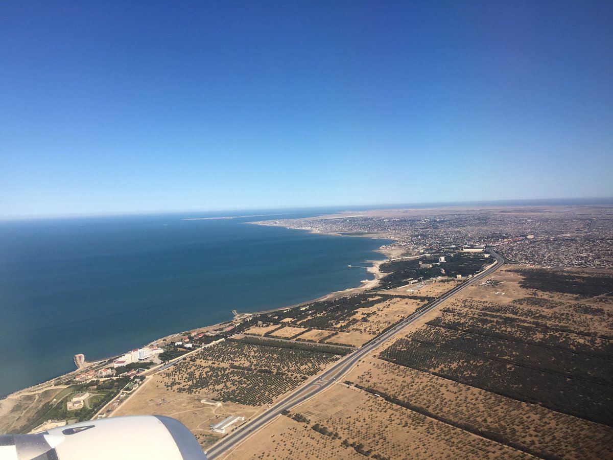 ScuderiaFerrari's tweet photo. Landed in Baku! #EuropeGP #redseason https://t.co/V4tLml452y