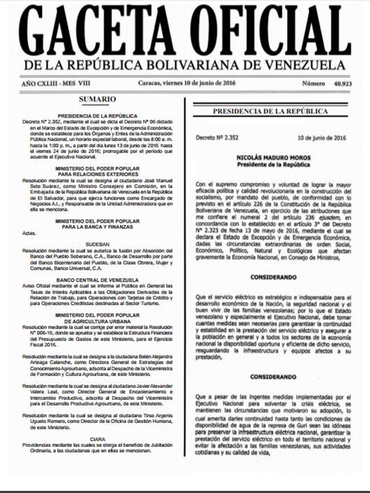 LoteriaZulia's tweet photo. En Gaceta Oficial establecen horario especial en la Administración Pública. https://t.co/M415N4Kf4e https://t.co/isJs0lNBnA