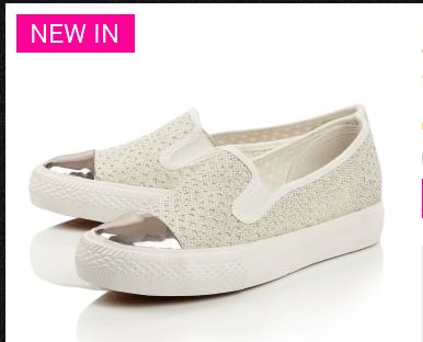 NEW IN- £25 GORGEOUS NEW SILVER PUMP ...