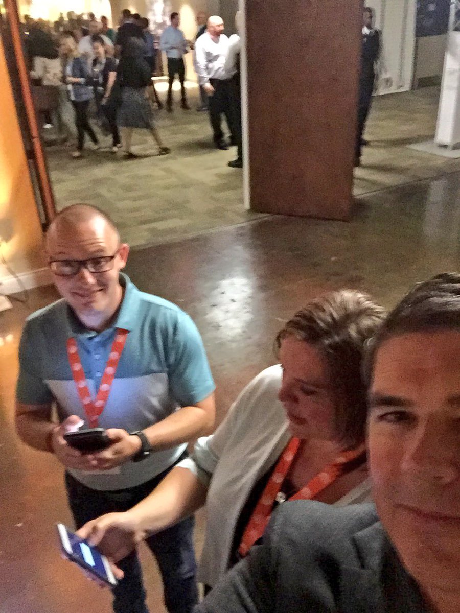 Team_D's tweet photo. Surprise selfie bomb with @AdamMiller0615 and @DeenaYaist ..part of Boardman's Best!! #MMDP2016 https://t.co/kCUXOZ5tnd