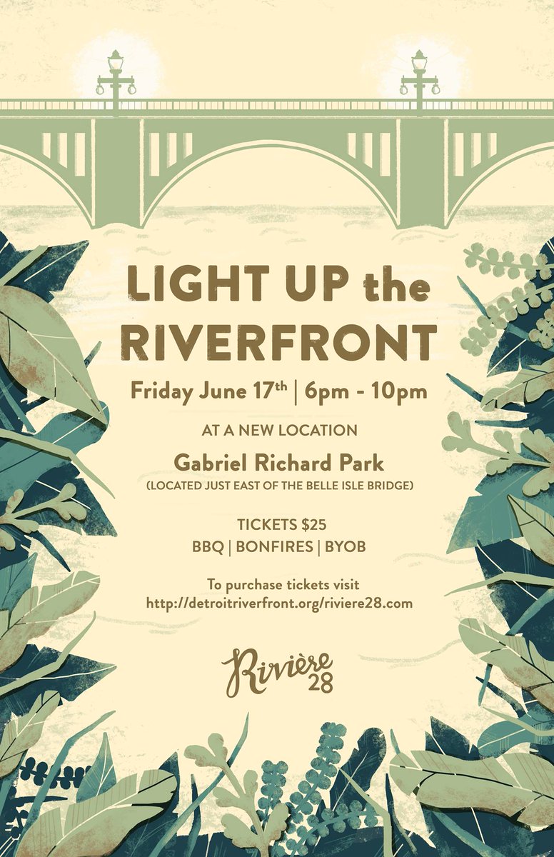 BLocalDetroit's tweet photo. #LightUpTheRiverFront is THIS Friday at #GabrielRichardPark! https://t.co/IQly8230GI #Detroit #BeThere https://t.co/sl9YRhrrIt