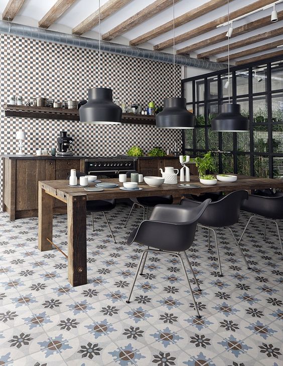 #sondage #deco : Les carreaux de ciment : passion ou overdose  ? #CarreauxDeCiment #carrelage #interiors