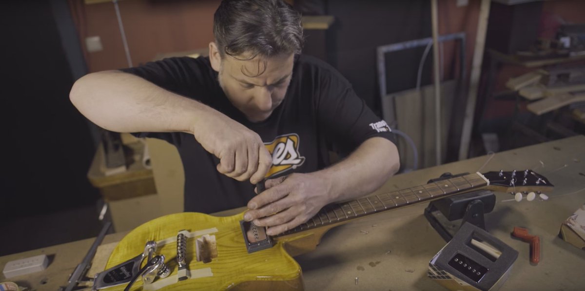 imaterialise's tweet photo. Designer Portrait: Master Luthier Hilko Nackaerts Enhances #Guitars With #3DPrinting: https://t.co/f4Mt4ZTIYO https://t.co/NiaEXg3XTt