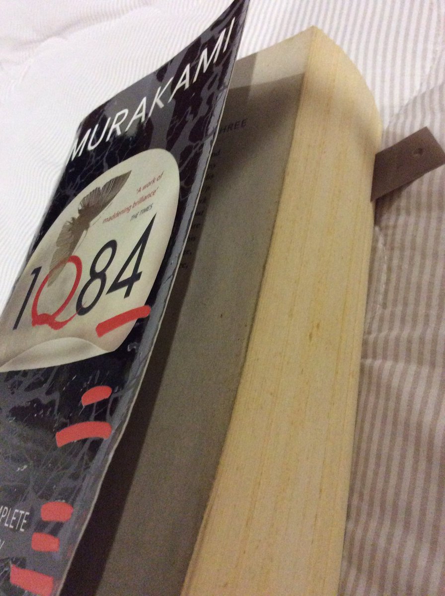 arena_green's tweet photo. I may have stalled, took too long, but ultimately I didn't give up on you. #1Q84 #thelastchapter #longestread https://t.co/u1xWhcIjHA