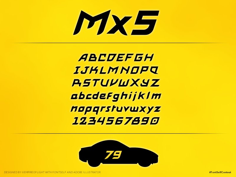EmpireOfLight's tweet photo. #FontselfContest Here's my font! https://t.co/fciPwkECUH