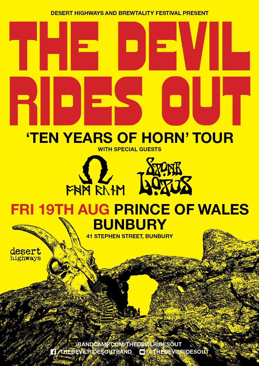 Two awesome shows coming up!! <a href="/StoneLotusBand/">Stone Lotus</a> <a href="/DesertHighways/">Desert Highways</a> #Thedevilridesout #Ohmrune
