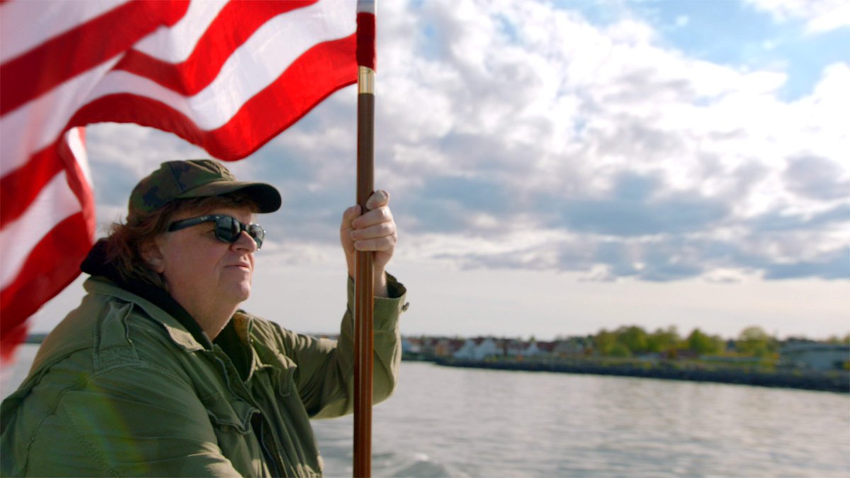 Our review of #MichaelMoore's latest documentary, the crazily optimistic #WhereToInvadeNext: ow.ly/vgIV301ffI9