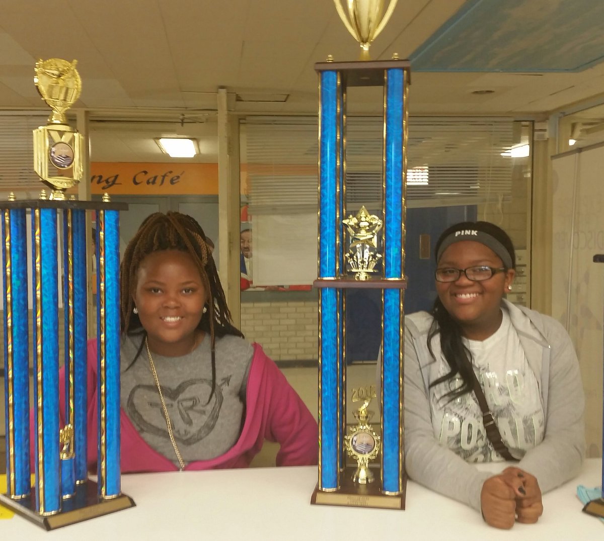 TheAcademyCCA's tweet photo. Congrats 2 the class of 2K16 Valedictorian &amp; Salutatorian Kaylee N. &amp; Tyrianna R. https://t.co/kFBFZBBBZk