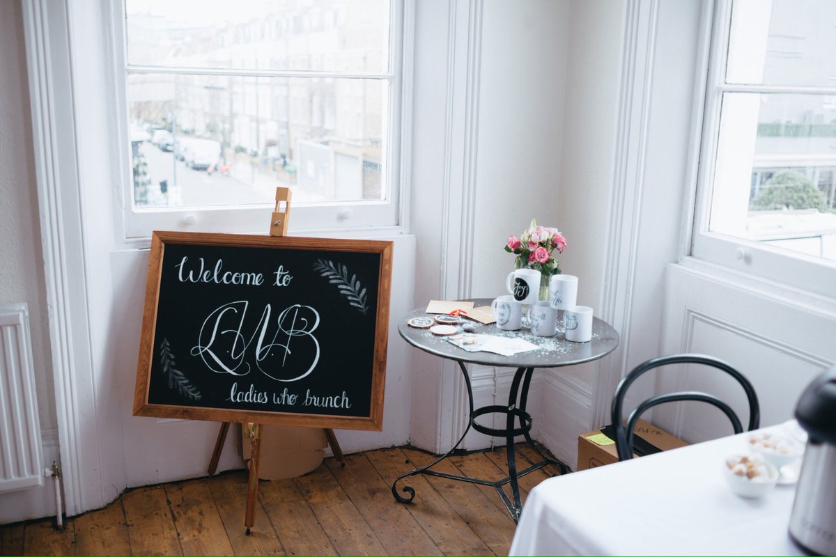 LWB_network's tweet image. Loving @Handlettereduk at our brunches - goodies on offer for brunch attendees email us for a spot at the next one