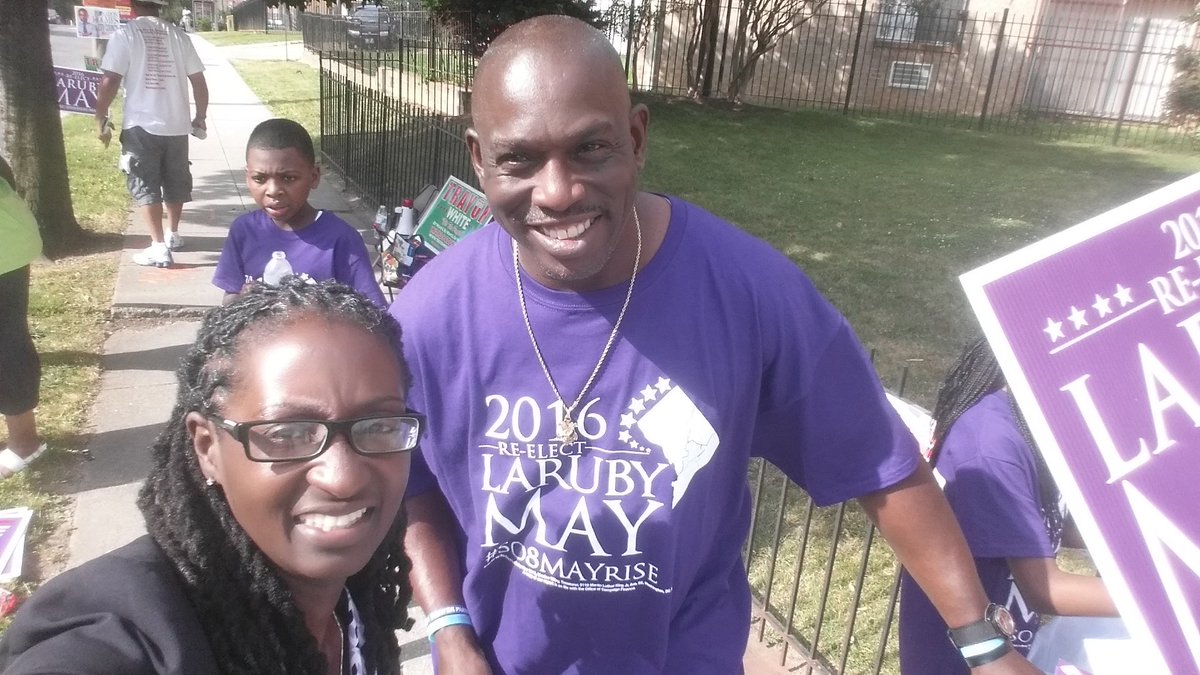 LaRubyMay's tweet photo. Precinct 134 is all the way live for #TeamLaRuby #SelfieSkills #4MoreYears https://t.co/oh8mwydII7