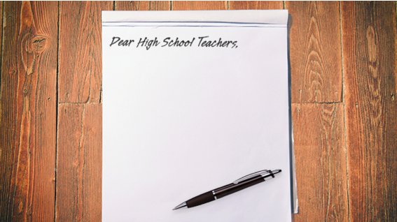 WeAreTeachers's tweet photo. An Open Letter From a Teenager to High School Teachers Everywhere https://t.co/gMoIEHxXXF #HSChat #edchat https://t.co/h5Oi4zzZrW