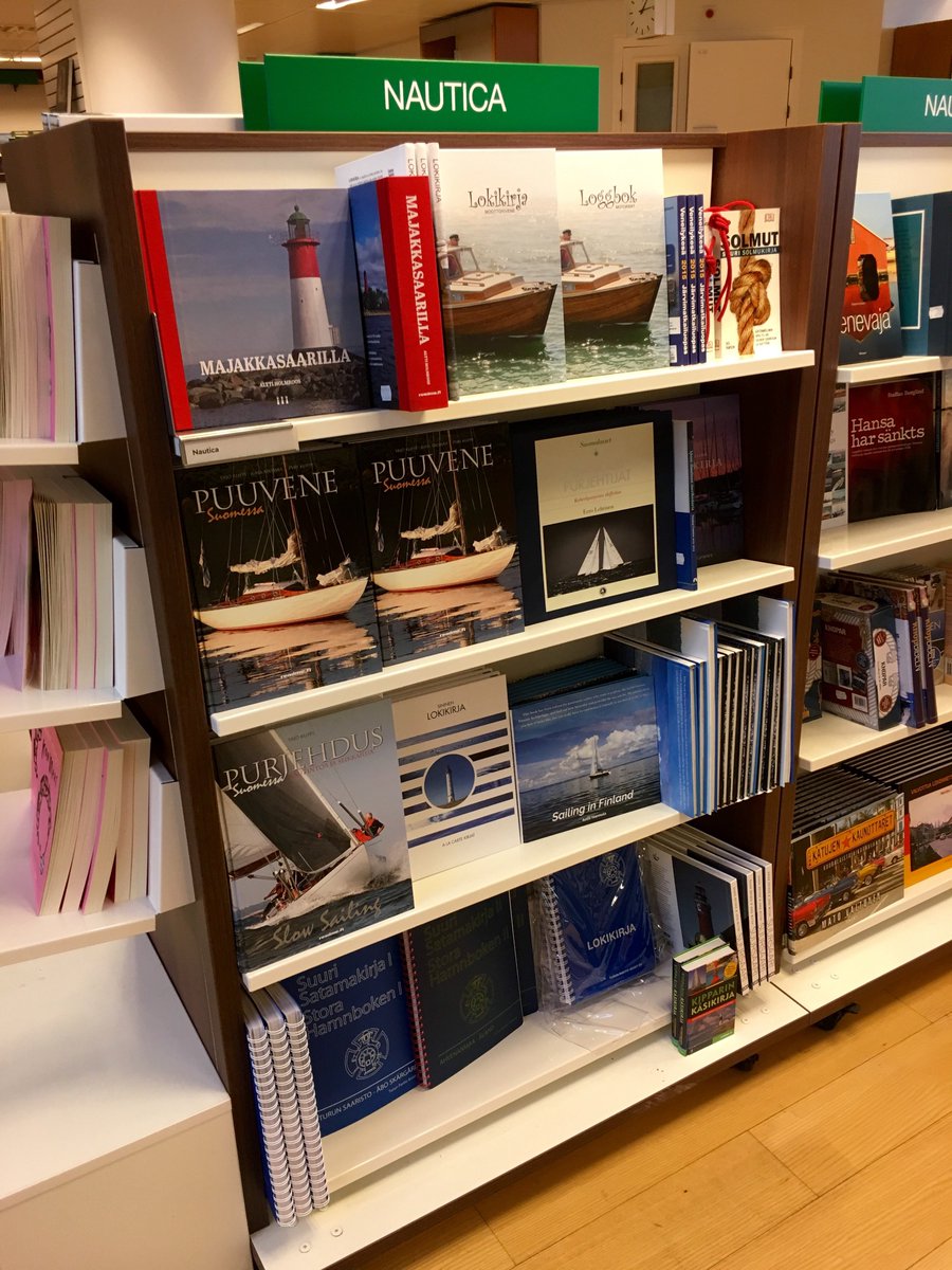 FinlandSailing's tweet photo. My book "Sailing in Finland" is now available in Akateeminen Kirjakauppa throughout Finland. #sailing https://t.co/lleGmrILT1