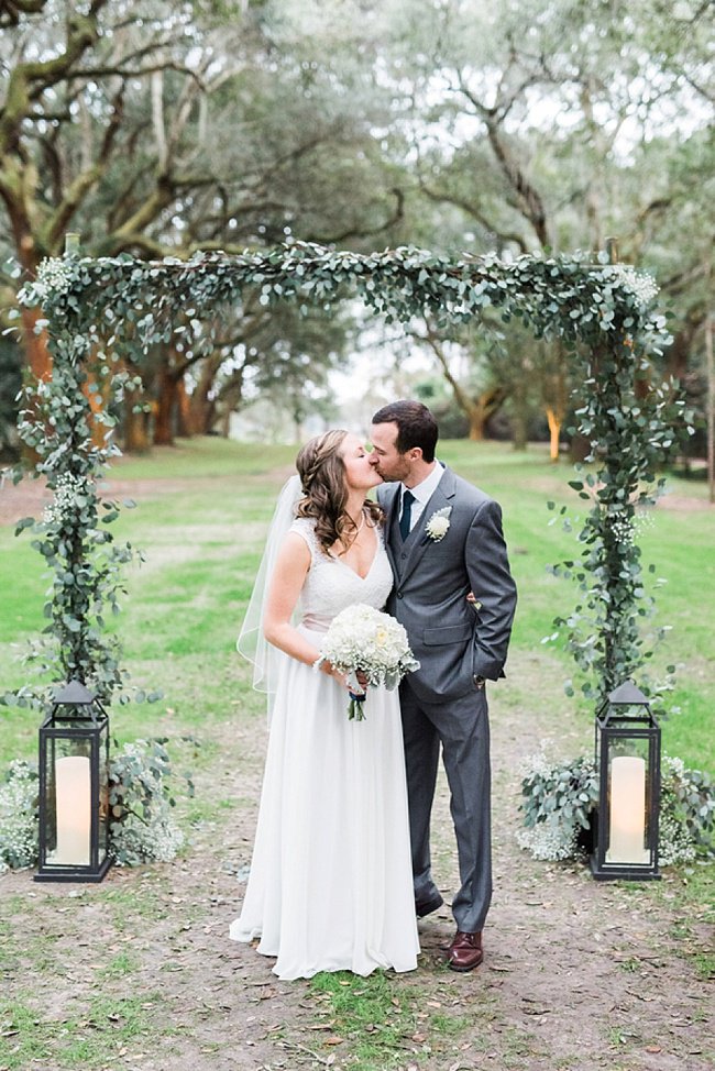 Eucalyptus arbor goals! #ceremony #charlestonweddings bit.ly/24Ol2jG