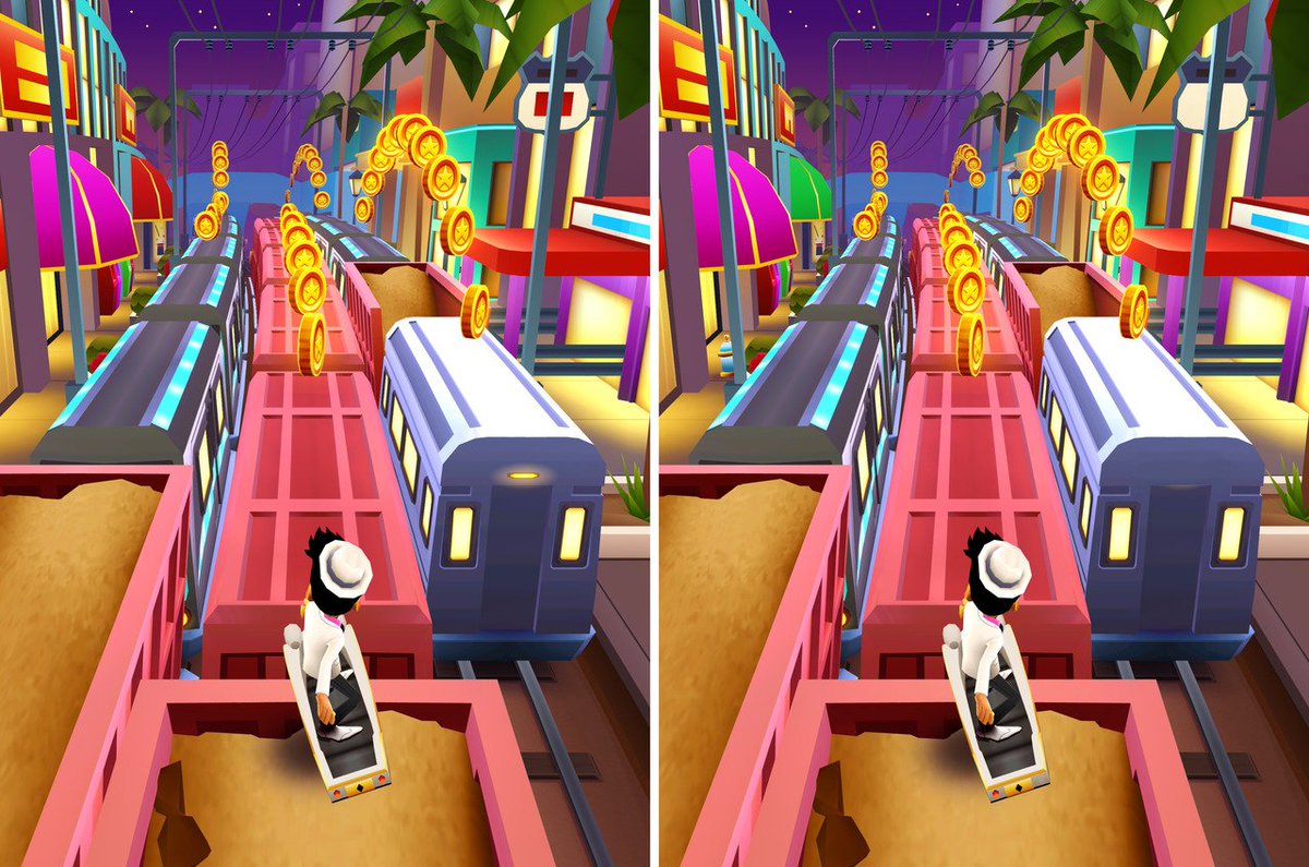Subway Surfers - Can you find the 7 differences? #SubwaySurfers