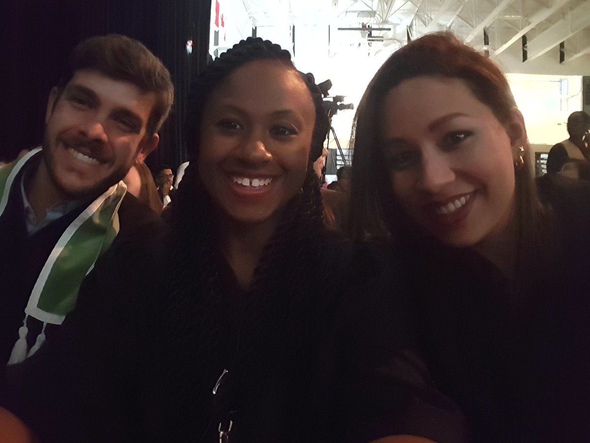 Ch1vaun's tweet image. Graduation with my lovely people #CentennialGrad #ProjectManagement