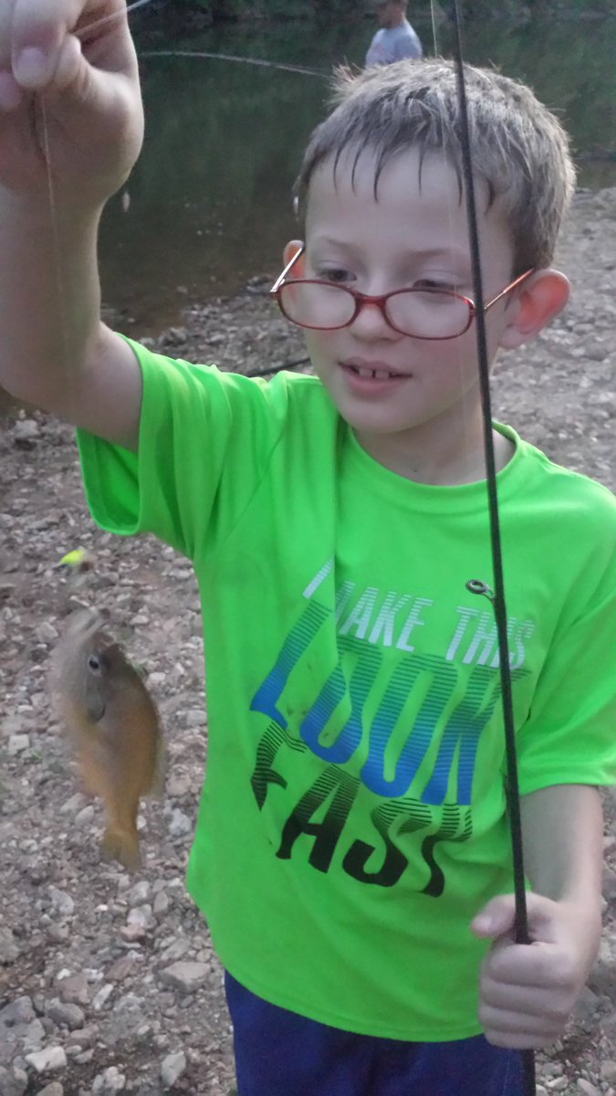 Thegunsupport's tweet photo. Brother in law caught his first fish this past weekend way to go alex @AverageHunter https://t.co/PF7oqHkL6l