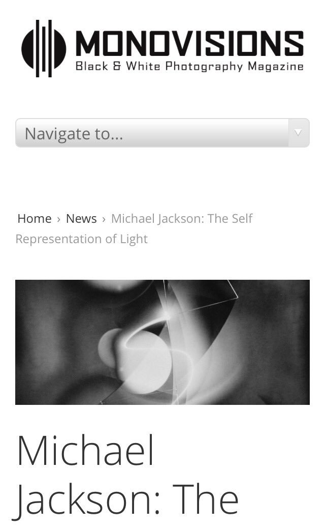MMXgallery's tweet photo. Current show of @MikeGJackson 's #luminograms in Monovisions: B&W #Photography Magazine https://t.co/2gWmGzU1YA https://t.co/MwYUvmpzqT