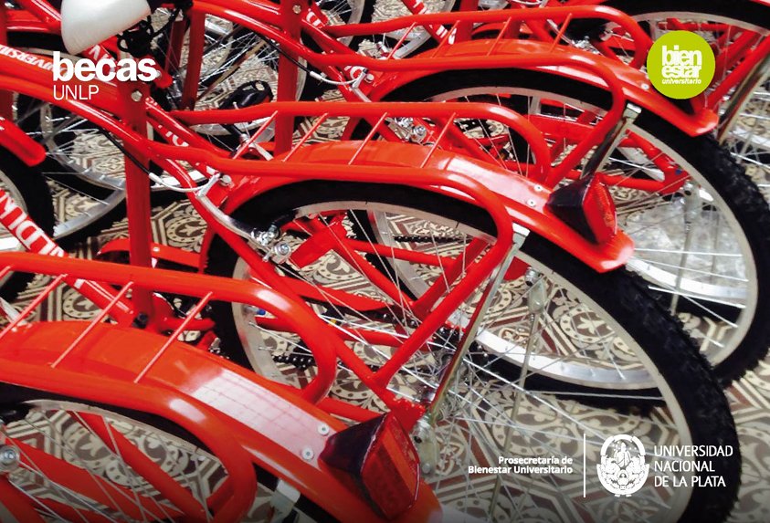 Estamos entregando las #BicicletaUniversitaria en el <a href="/AlbergueUNLP/">Albergue UNLP</a> Ya son más de mil las unidades adjudicadas