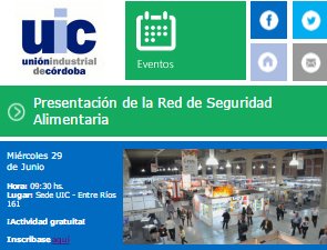 UICba's tweet photo. #Alimentos Presentación de la Red de Seguridad Alimentaria este 29/06 en nuestra sede https://t.co/EMlTGaJodh https://t.co/WEyzUNVmgY