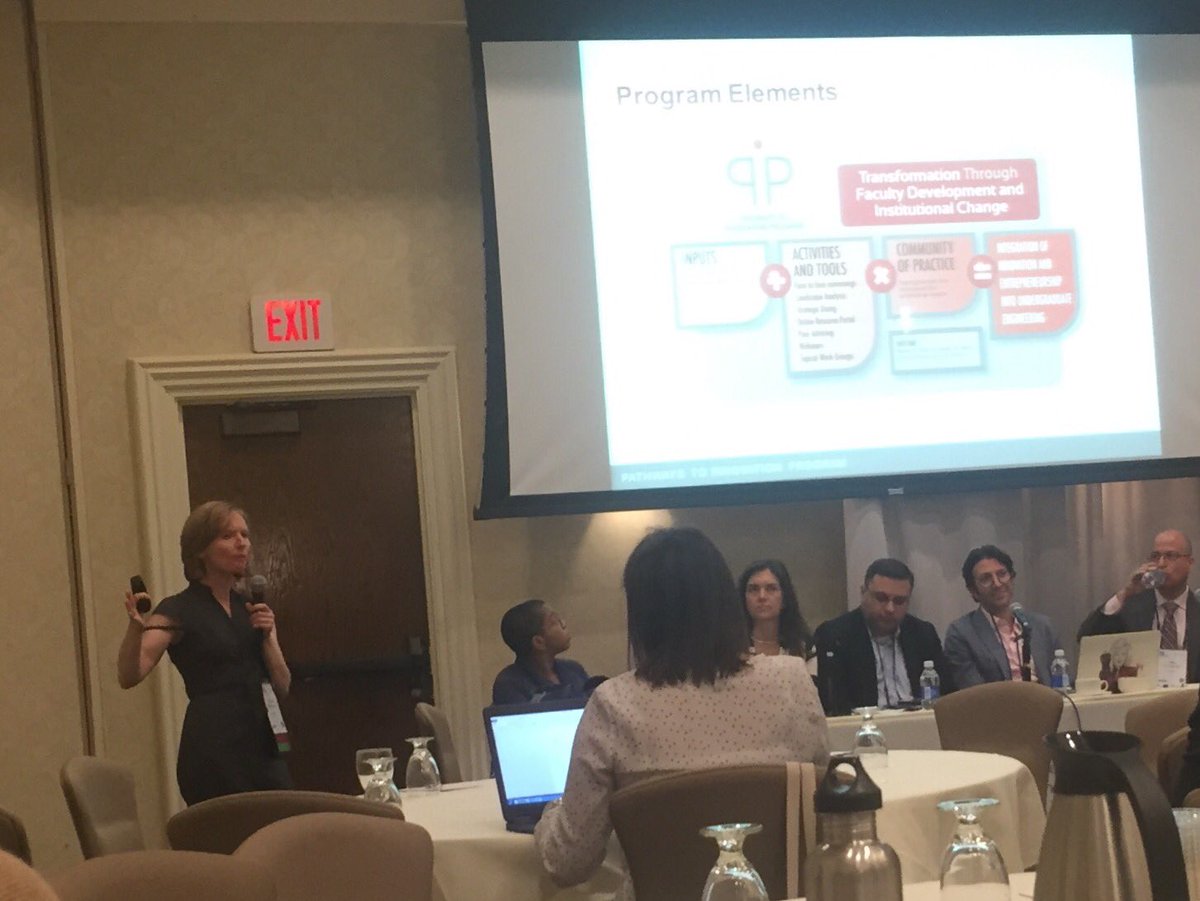 Multidisciplinary collaboration drives #innovation on campus. <a href="/EpicenterUSA/">EpicenterUSA</a> <a href="/venturewell/">VentureWell (inactive account)</a> #edsymposium