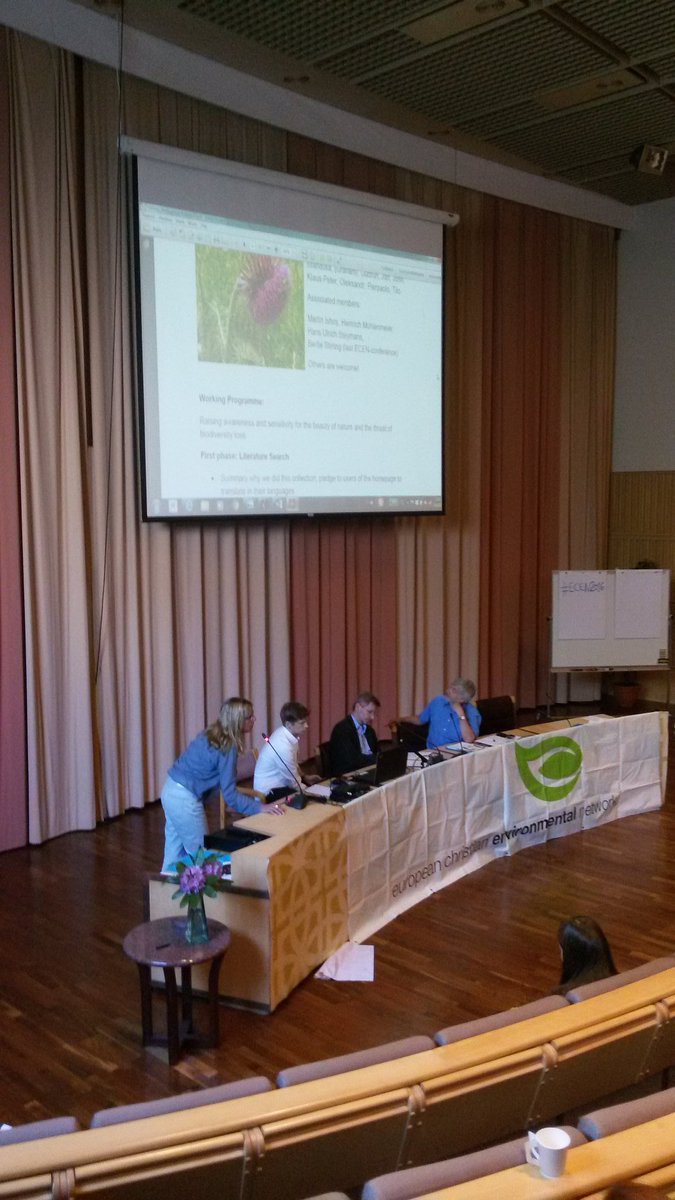 ceceurope's tweet image. #ECEN2016 winds down with reports from the thematic groups. Here's one from Biodiversity.