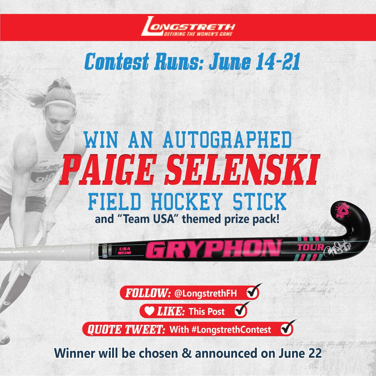 NEW <a href="/LongstrethUSA/">Longstreth Field Hockey</a> CONTEST! Follow @longstrethfh, LIKE &amp; RETWEET using #LongstrethContest for a chance to win!