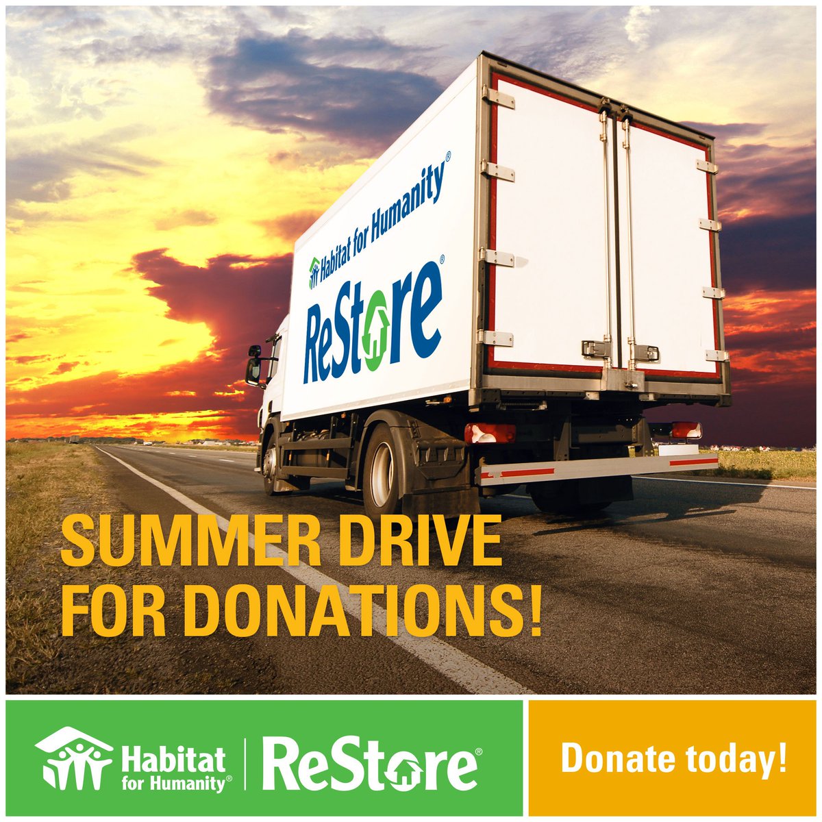 Monroe_ReStore's tweet image. It's the summer #drivefordonations at Habitat ReStore. You donate. We pick it up. We all do something good.