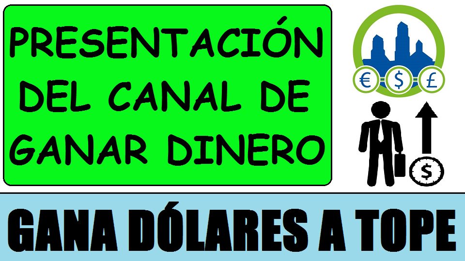 GanaDolarestope's tweet photo. Presentación del Canal de Como Ganar Dinero Gratis.
Ver el Vídeo Ahora >> https://t.co/3ipuO7KUNY https://t.co/FKV2dxOWuM