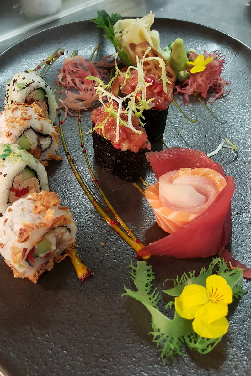 victors_Rest's tweet image. Our #sushi is made fresh each day, it's just how we roll. What would you pick?