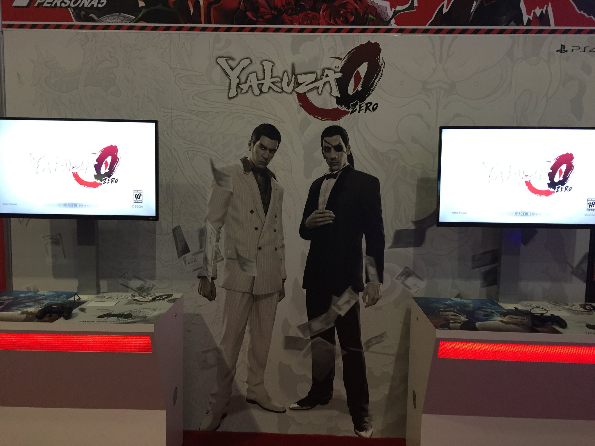 SEGA on Twitter "Yakuza 0 fans, you can demo Yakuza 0 at booth 4810 in